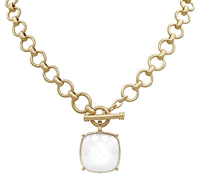 Gold Link Chain Necklace