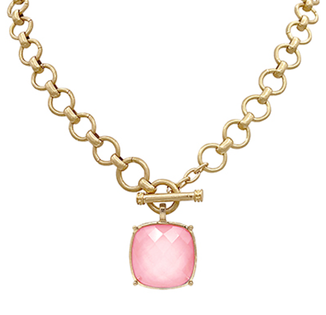 Gold Link Chain Necklace